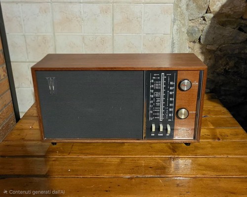Radio valvole epoca watt - valvole, d'epoca