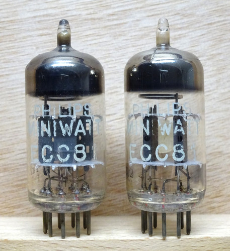 Coppia philips miniwatt ecc81 - coppia:,